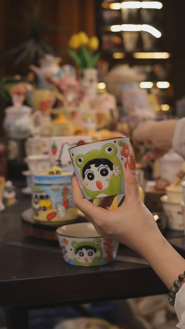景德镇釉下彩绘设计师款式陶瓷