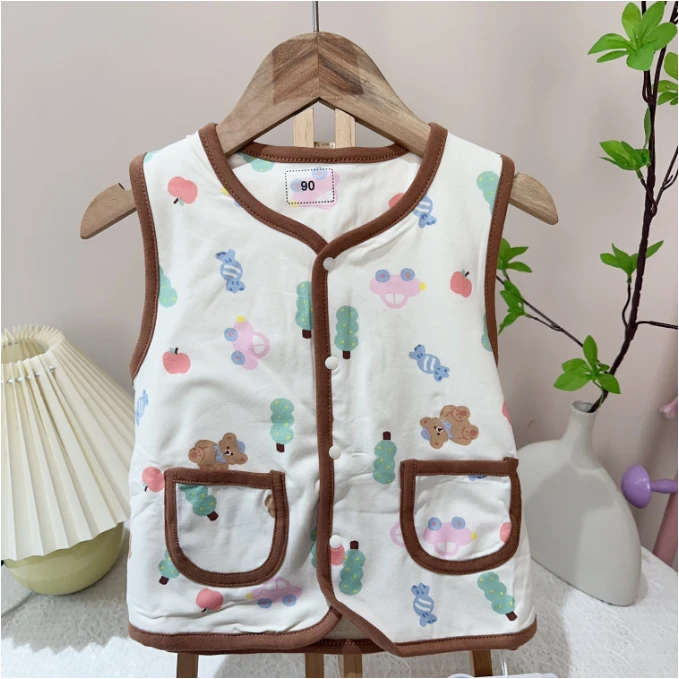 陈【2410-708汽车小熊】马甲