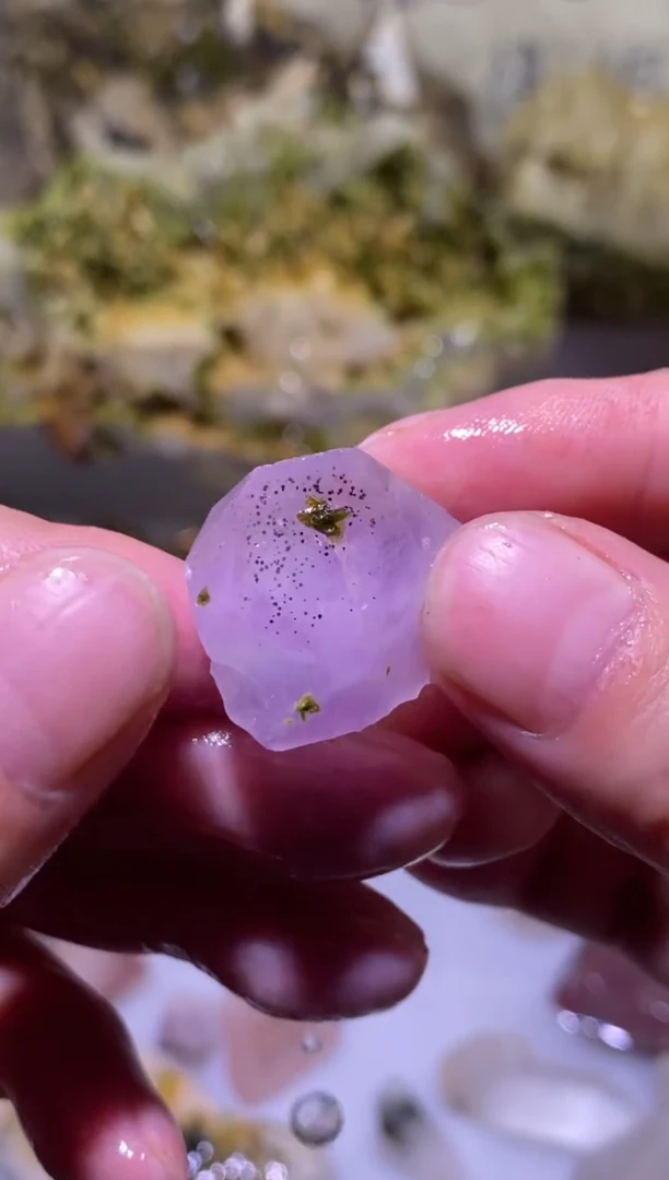 未镶嵌珠宝半成品水晶41号四川美姑超七花园水晶