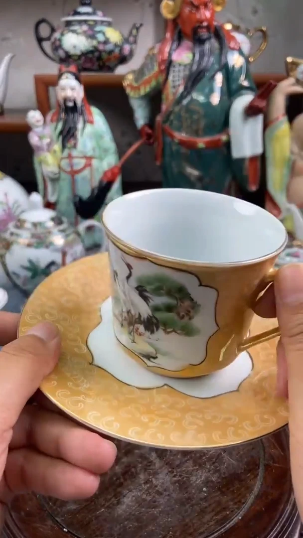 瓷片微瑕慎拍景德镇窑老厂瓷器单件