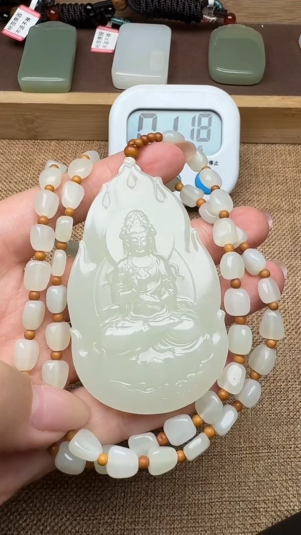 颈饰未镶嵌和田玉风**哥风儿哥哥