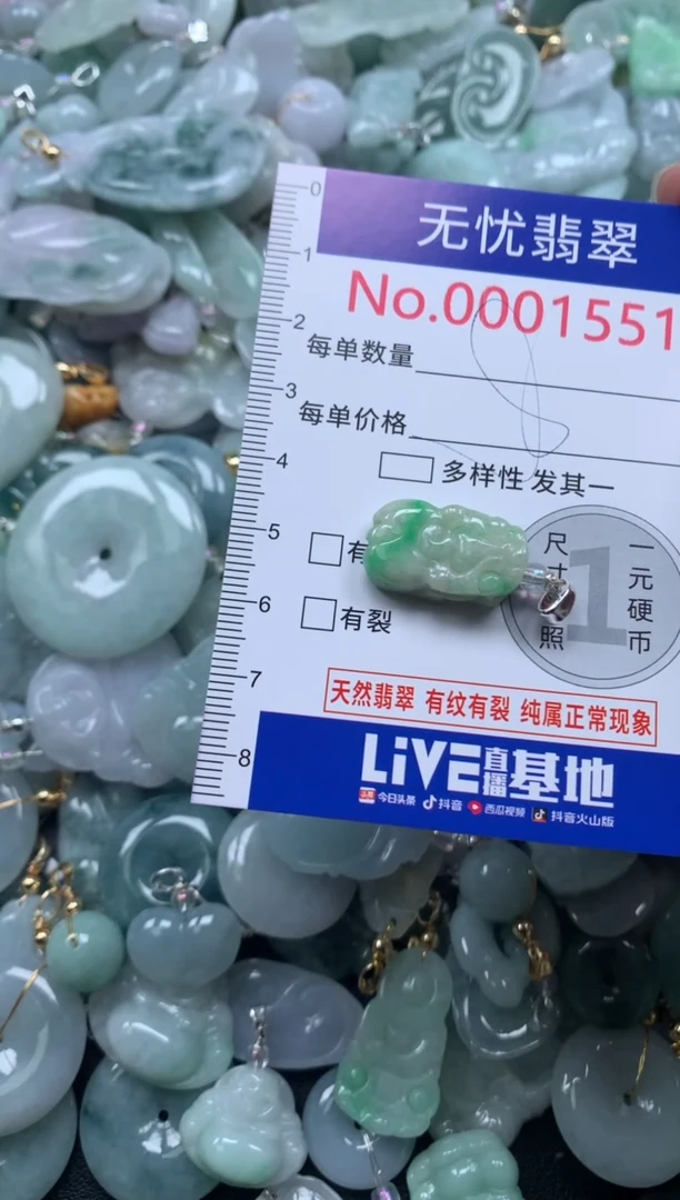 颈饰未镶嵌翡翠1551