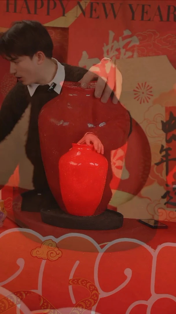 【闪购商品】摆件景德镇手作艺术感高温瓷