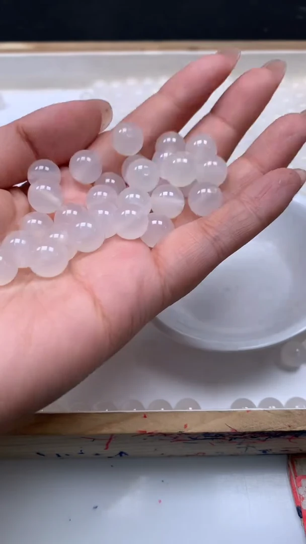 未镶嵌散珠南红玛瑙B452 荔枝冻10mm10颗6.8元