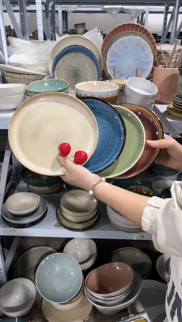 【闪购商品】瓷片外贸尾货微瑕满20包邮X4 小盘组合