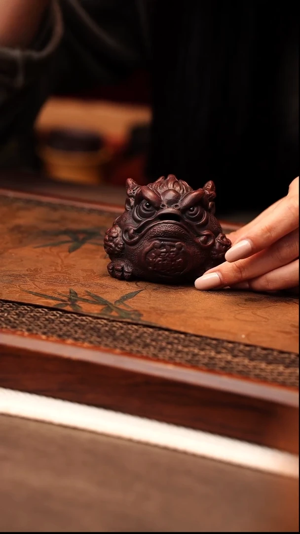 茶杯紫砂笑笑甄选原矿紫砂