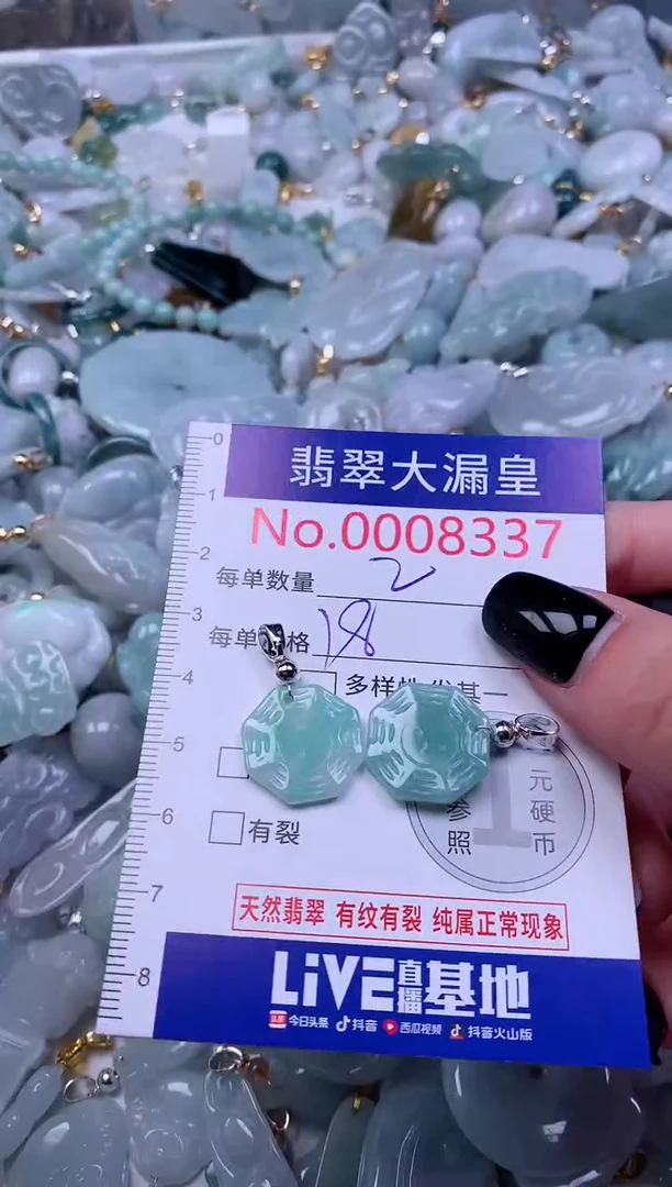 颈饰未镶嵌翡翠8337