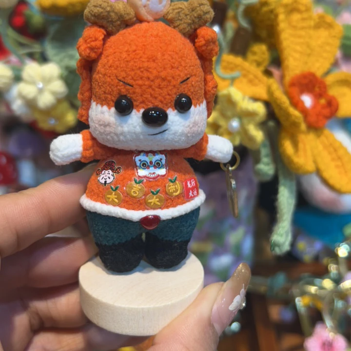 纯手工毛线钩织玩偶挂件摆件直播改价链接
