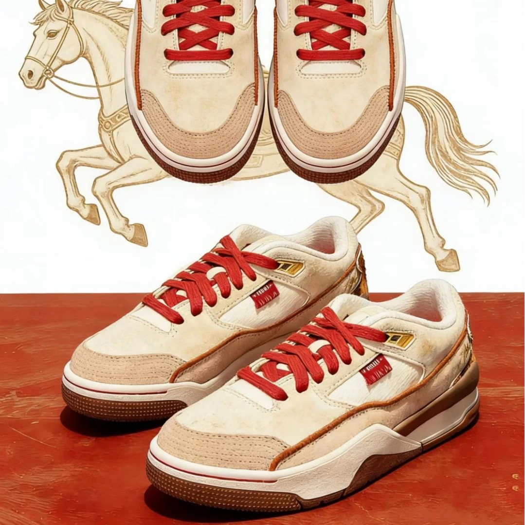 【耐克/双旦礼】NIKE女子马年红品马年限定AJ低帮板鞋IQ1107-171
