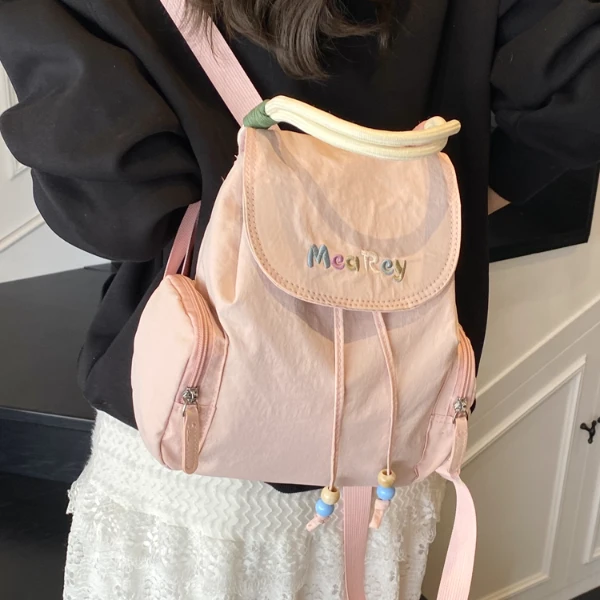 时尚超火双肩包包女式2025新款潮洋气手提背包春夏小清新通勤书包