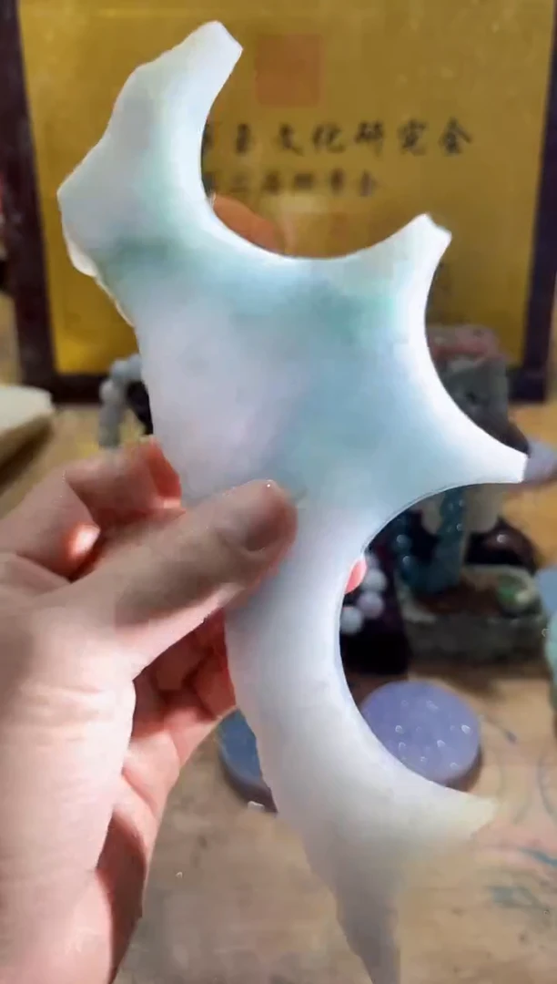 未镶嵌挂件翡翠A货常星7474