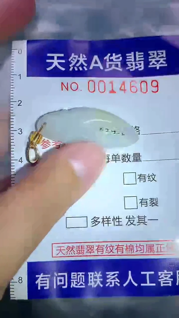 吊坠(赠链)未镶嵌翡翠1