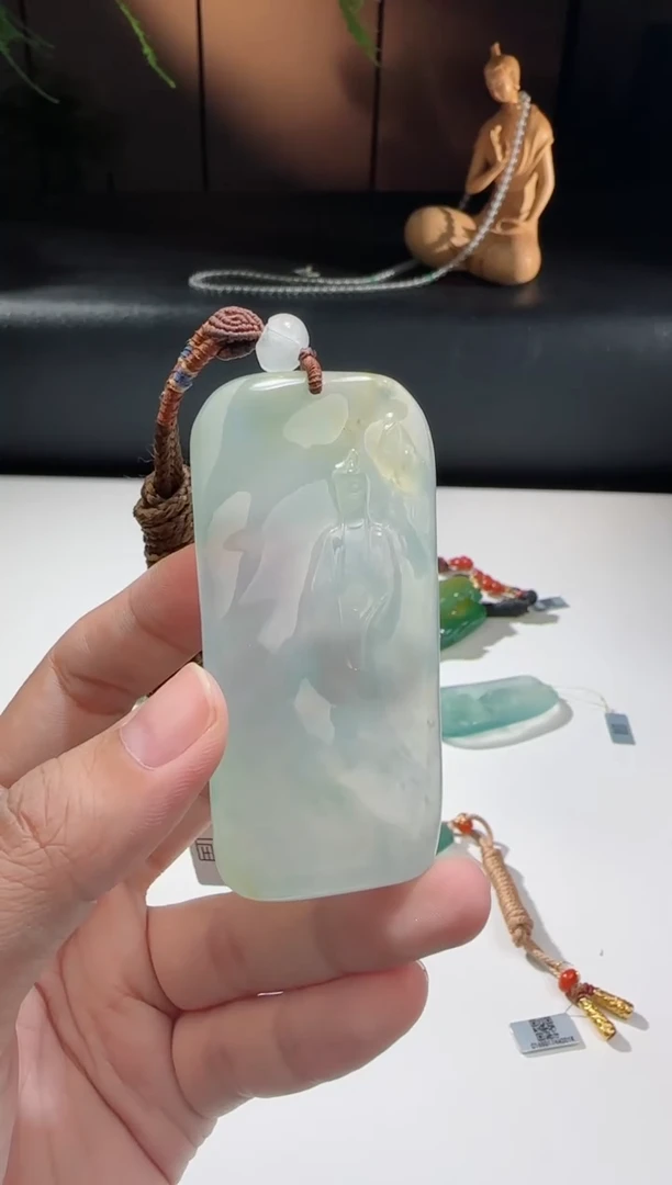 翡翠挂件未镶嵌洋