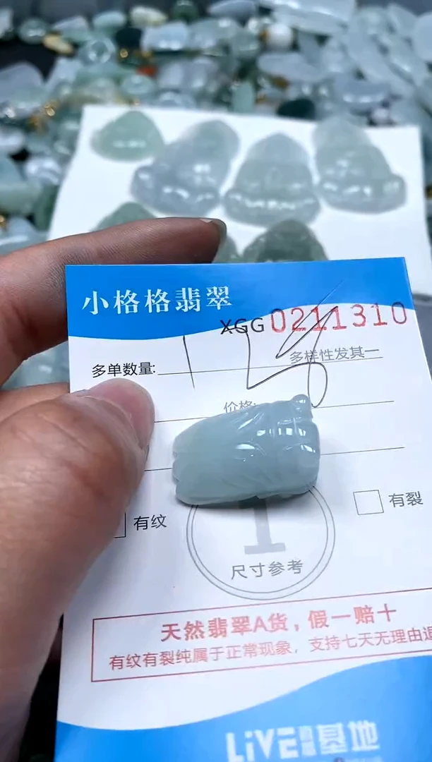 【闪购商品】翡翠颈饰未镶嵌闪购商品0211310