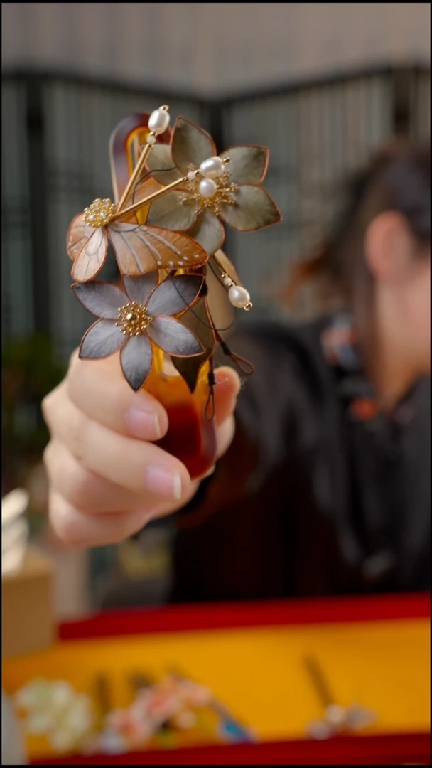 刺绣非遗苏绣手工饰品