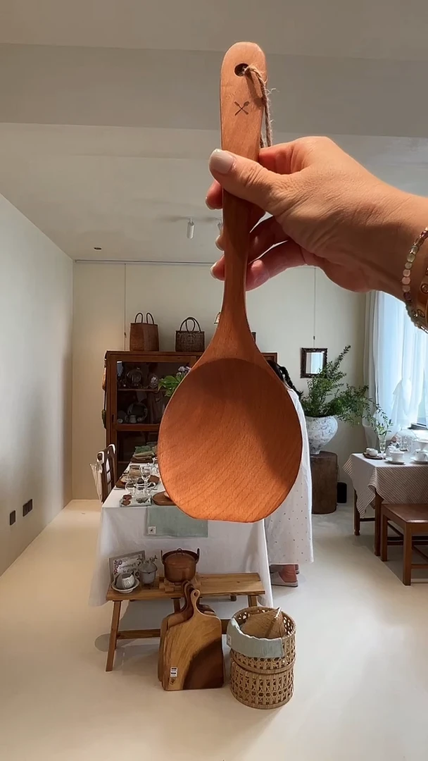 茶道摆件0000木头勺子2428
