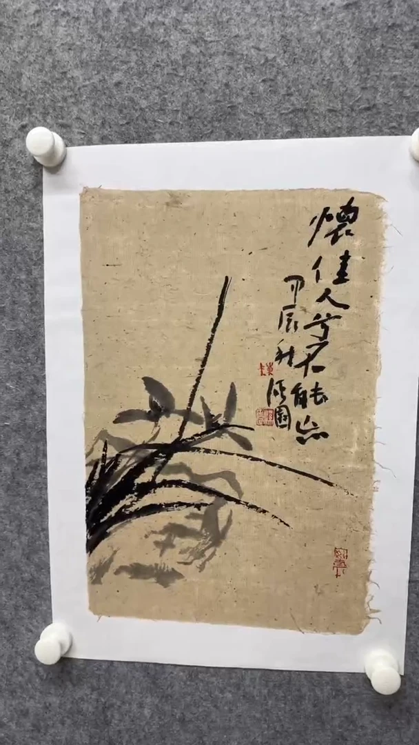 国画写意画花鸟画手绘