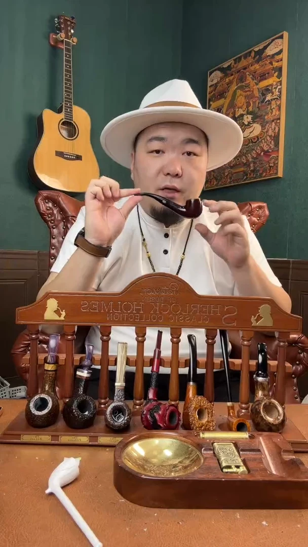 石楠木木雕款意大利进口石楠木烟斗