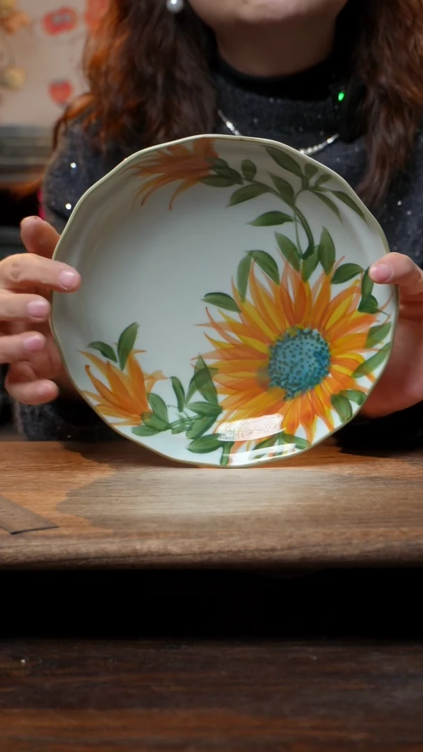 【闪购商品】钛合金福利1件套  高温釉下彩手工手绘