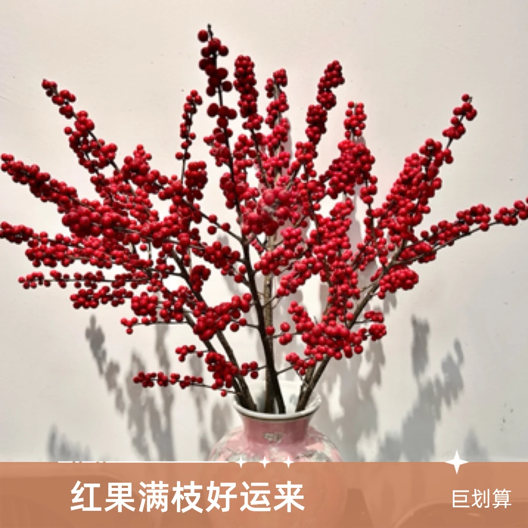 北美冬青果年宵花真鲜花