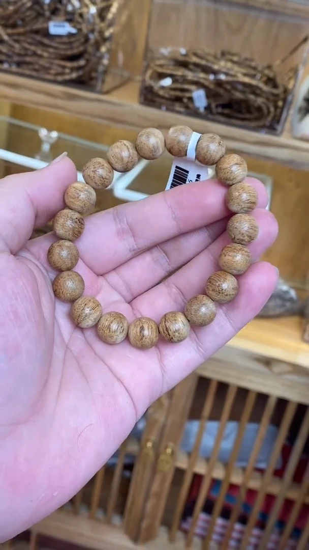 沉香手串老会安圆珠单圈1.1多样性发其一