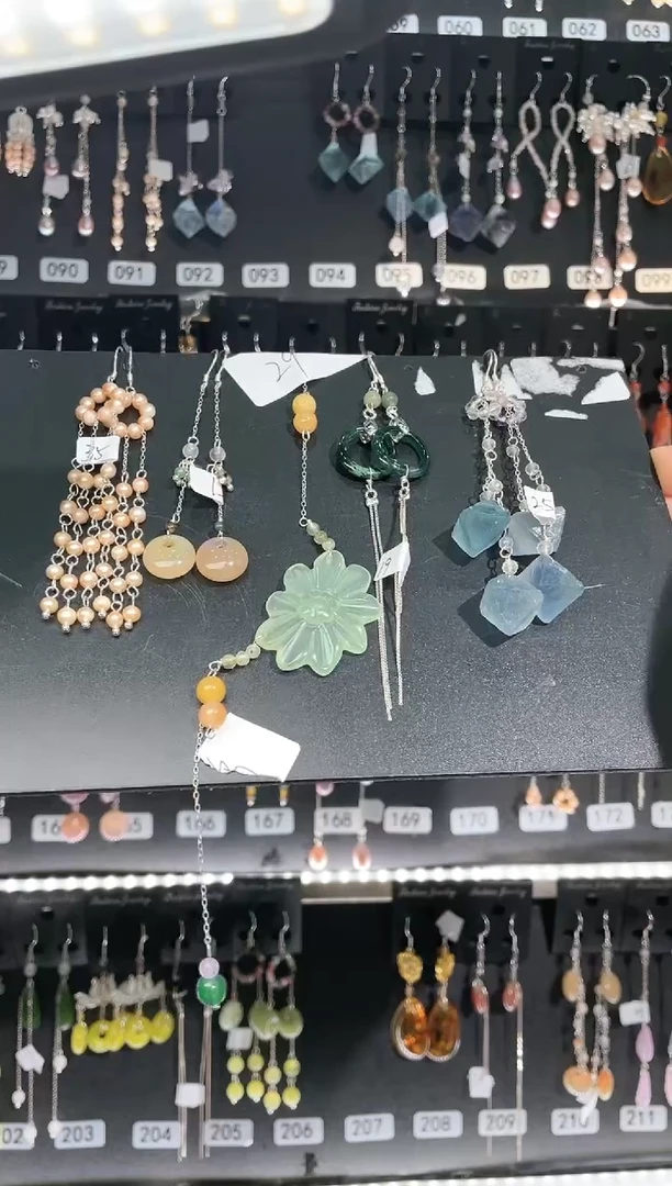 【闪购商品】紫晶耳饰银S925镶嵌空白专属5