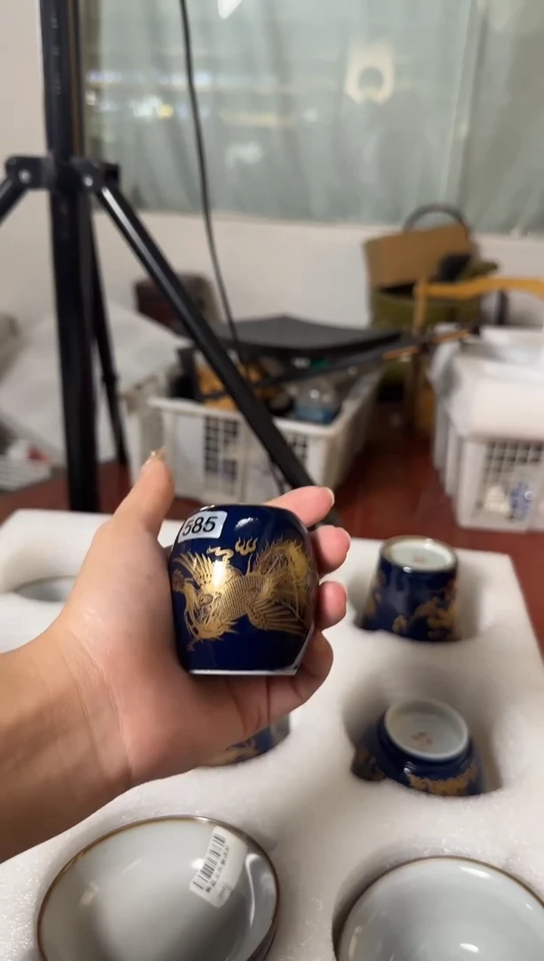 瓷片景德镇瓷器茶器茶杯