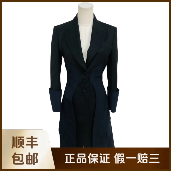 妃鱼/博柏利/羊毛/大衣/95新/沐九17