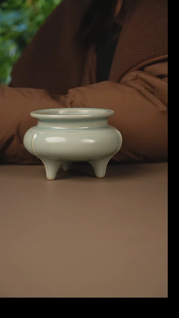 仿古炉不开片微暇