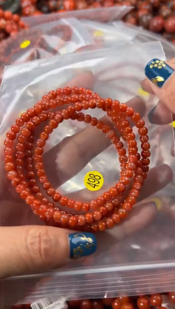 未镶嵌手串南红玛瑙1