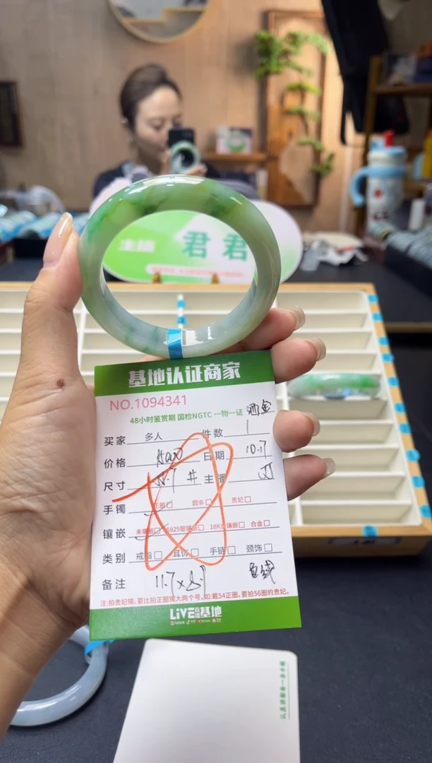 未镶嵌手镯翡翠多人