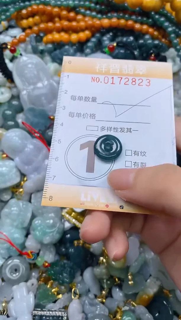 翡翠未镶嵌颈饰闪购0172823多样性发其一