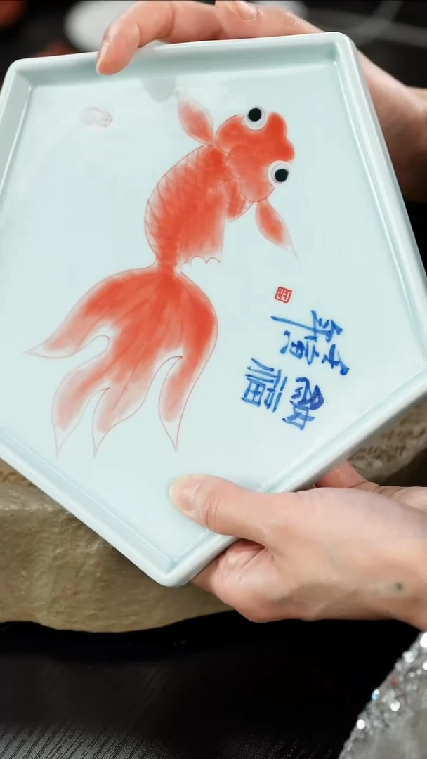【闪购商品】紫砂茶壶壶承瓷盘（不指定）