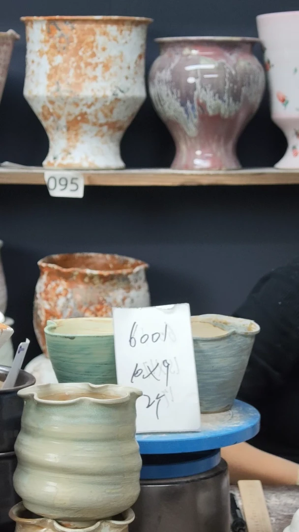 江西景德镇花盆微瑕6001