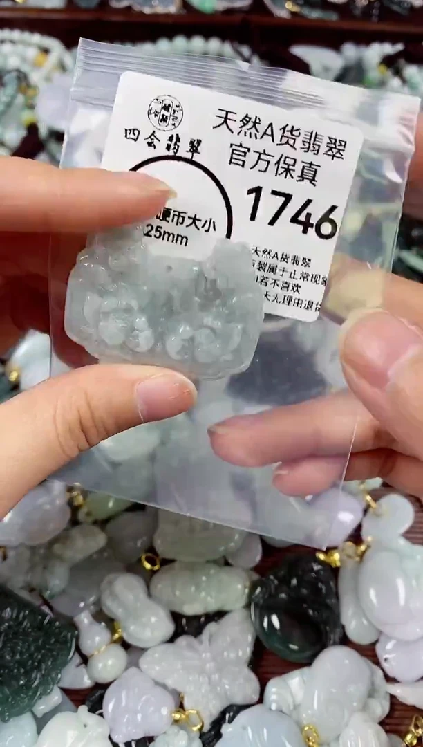 【闪购商品】翡翠颈饰未镶嵌天然A货翡翠1746