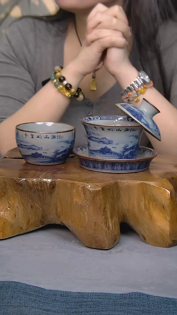 2件套陶瓷茶具家用简装系列