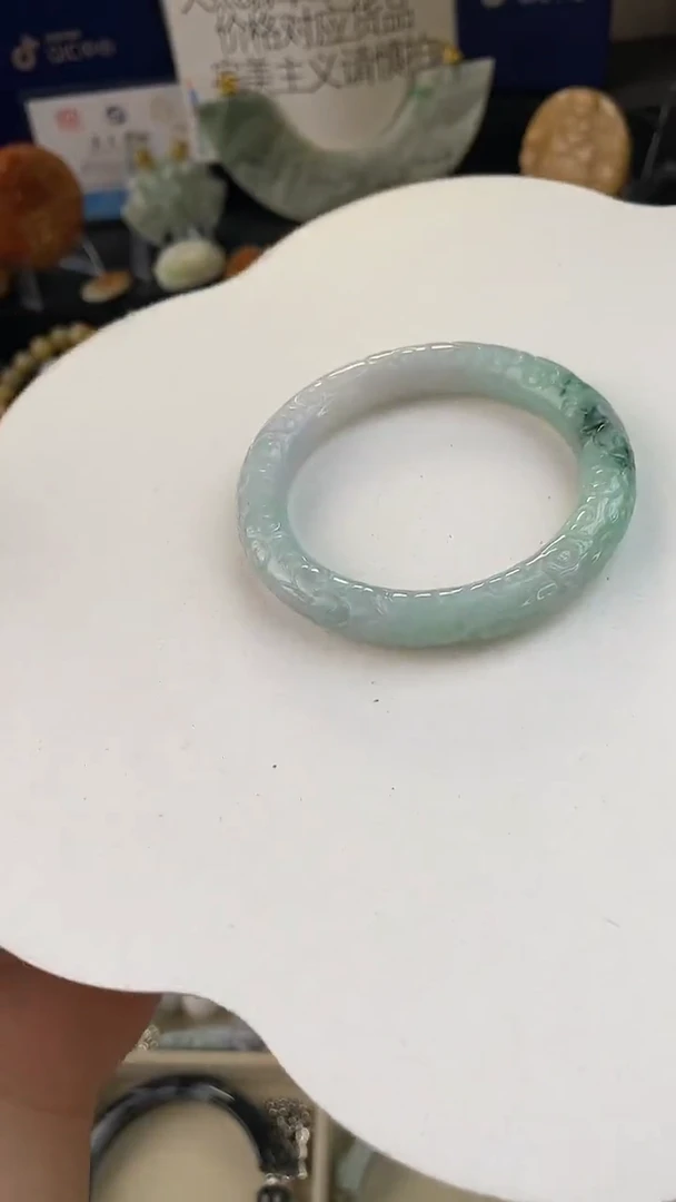 未镶嵌手链翡翠ঞ****⸙手工定制默认微瑕播介绍为准