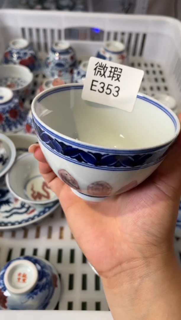 其他景德镇手工手绘陶瓷微瑕E353