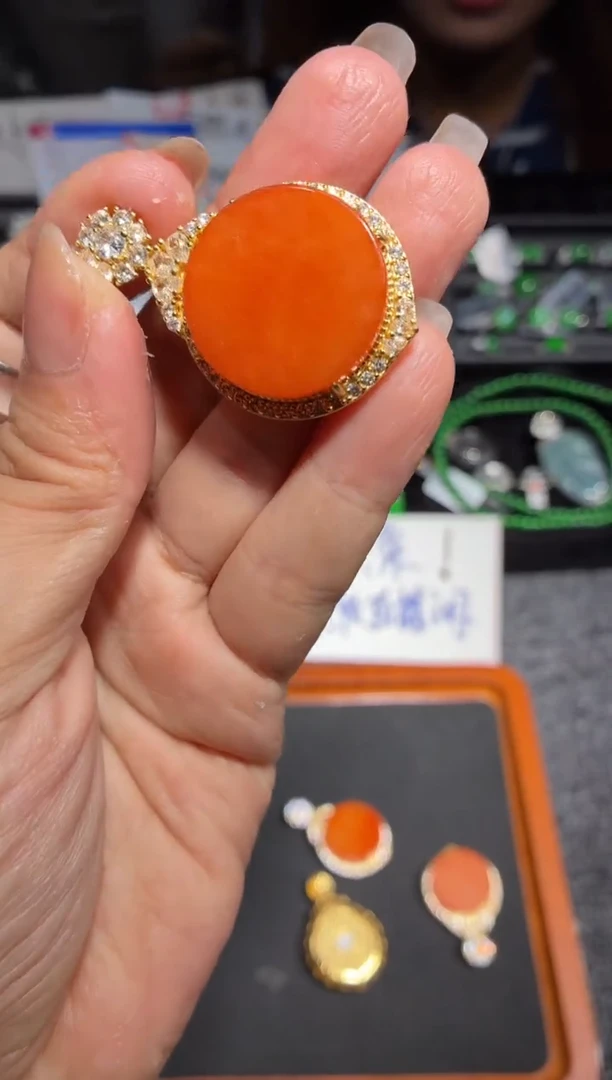 未镶嵌戒指翡翠11定制翡翠-多样性发货（发其一）