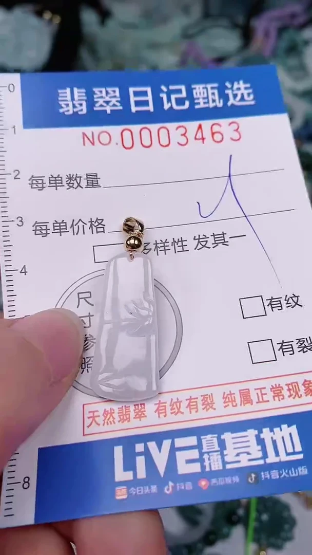 【闪购商品】翡翠颈饰未镶嵌00003463