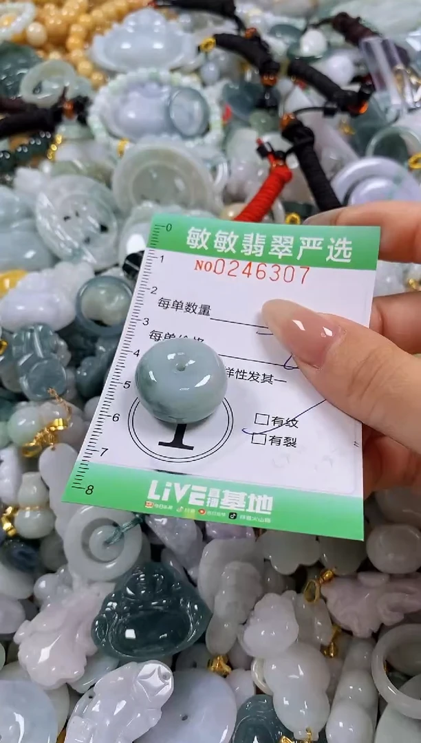 翡翠未镶嵌颈饰闪购0246307