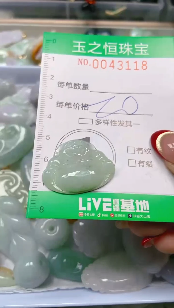 【闪购商品】翡翠颈饰未镶嵌闪购0043118