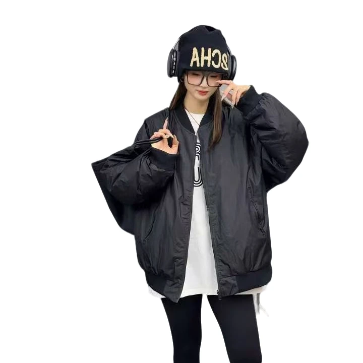 白姐同款羽绒男女同款棒球衣（3321）棒球服