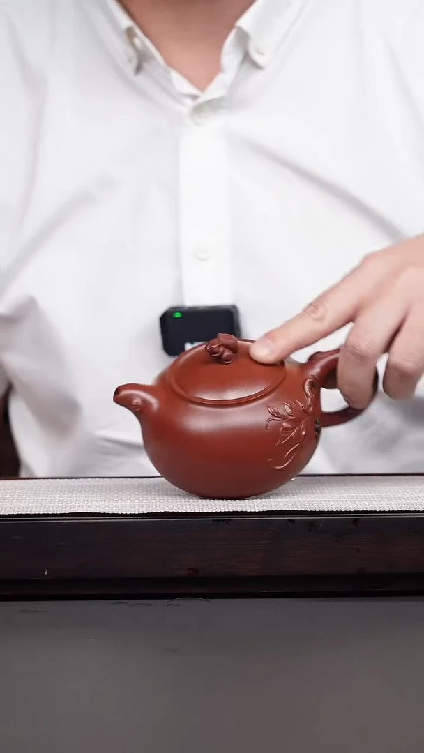 茶壶紫砂朱泥松鼠玉乳