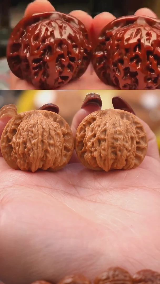 【闪购商品】文玩核桃吊坠34狻猊狮子头