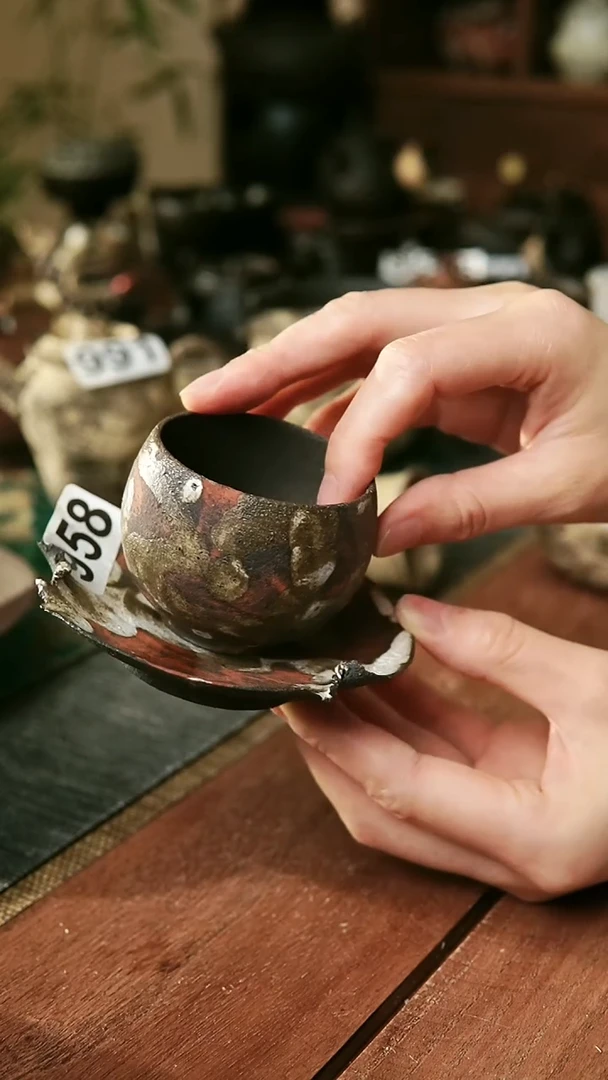 全手工杯 加小壶承小碟子一套