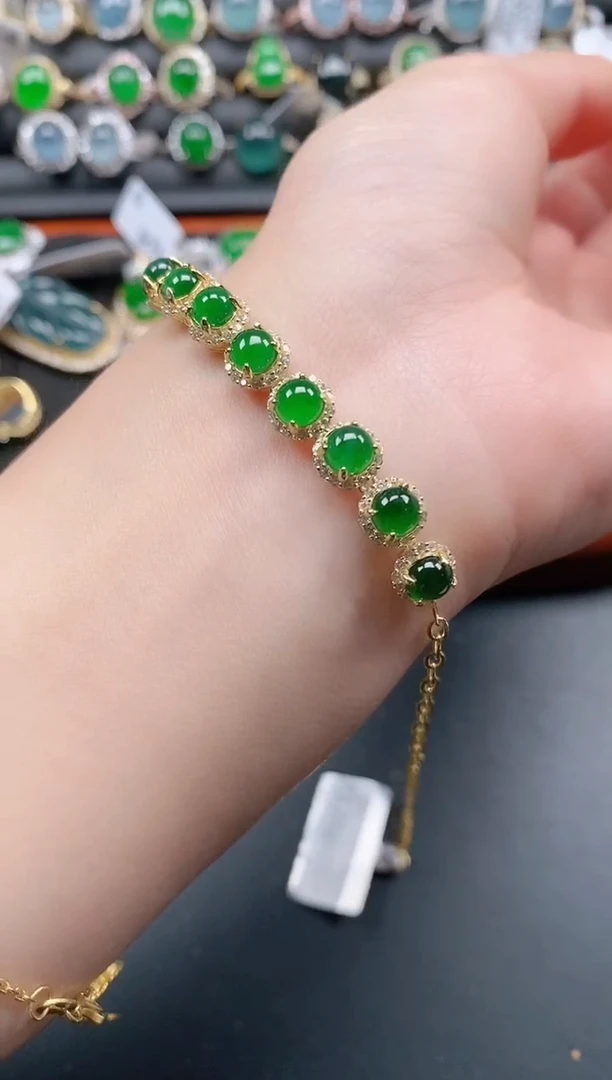 银S925镶嵌戒指翡翠1111