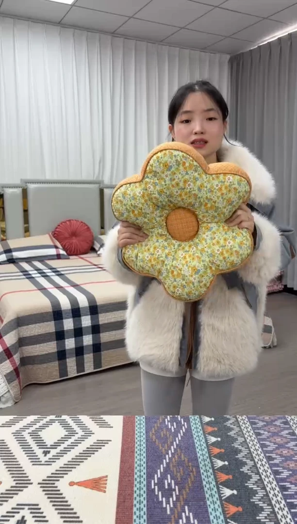 棉福利梅花垫45*45