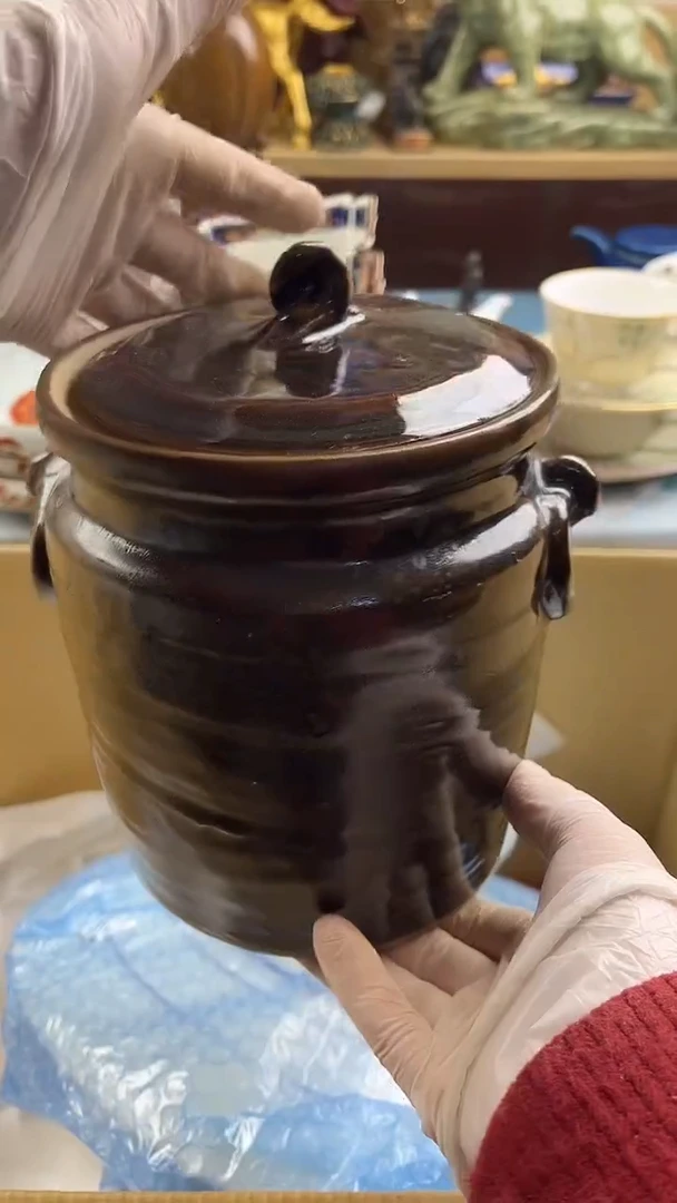 瓷片英歌瓷器满28包邮