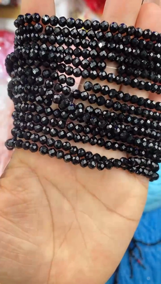 玻璃3031卡4水晶扁本色20条瓷黑色